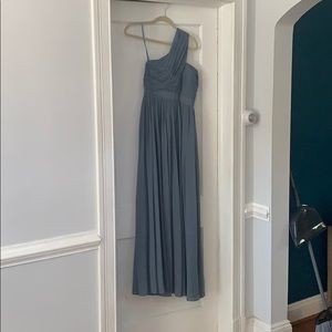 Dusty Blue Weddington Way Bridesmaid Dress Size 0